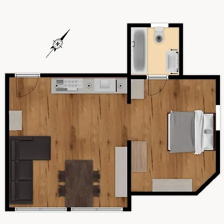 Appartement Villa-vogelsgesang Lichtdurchflutet & Ruhig Mainz