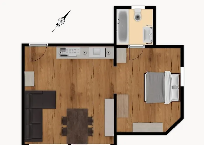 Apartment Villa-vogelsgesang Lichtdurchflutet&ruhig Mainz